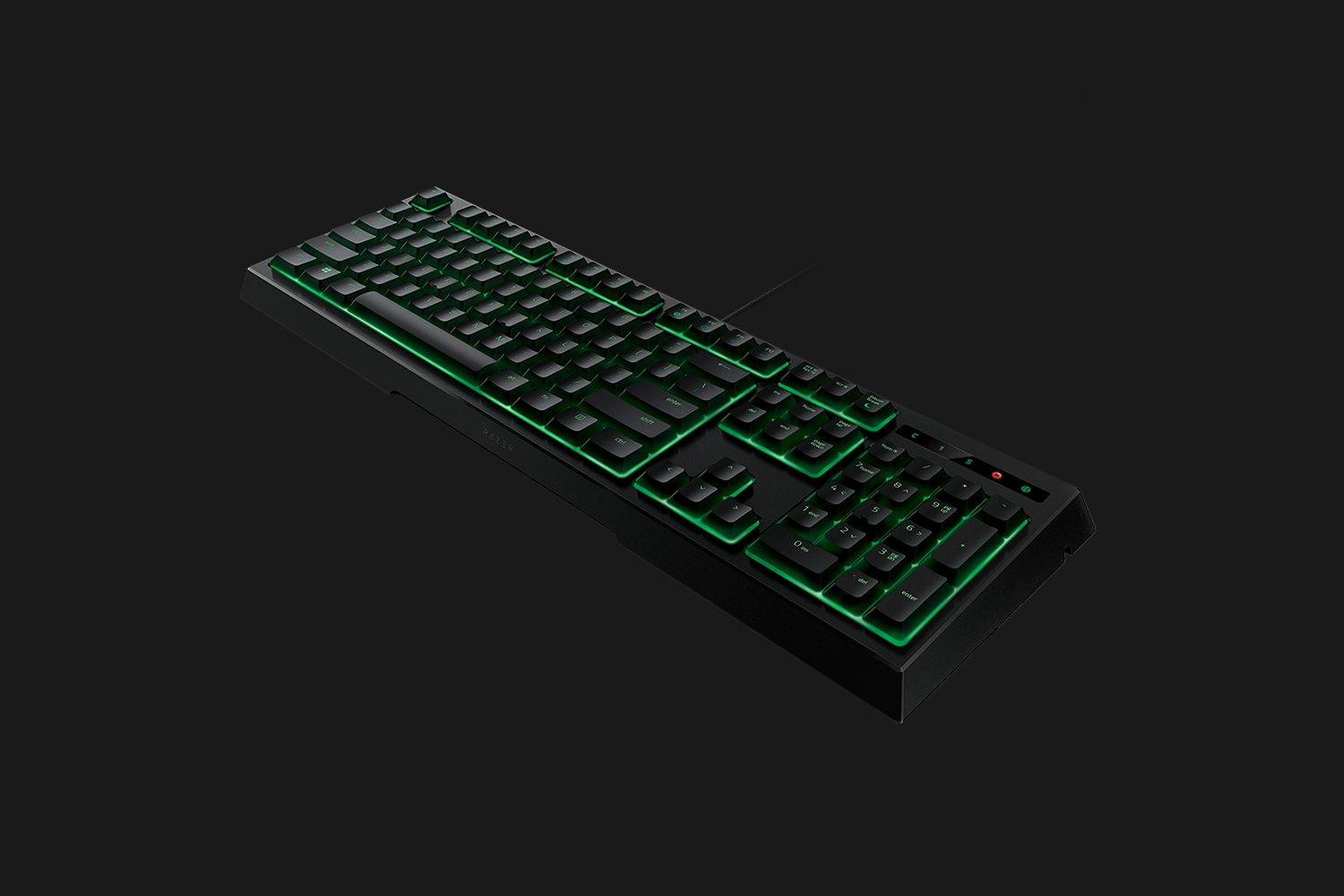 Razer Ornata Gaming Keyboard Mecha-Membrane Switches ESP Layout - QWERTY