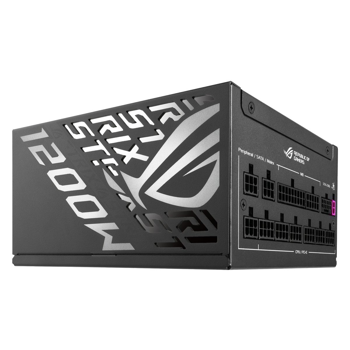 ASUS ROG Strix 1200W Platinum Netzteil, 1200 W, ATX 3.1, 80 PLUS Platinum, voll modular, Semi-passive, Schwarz