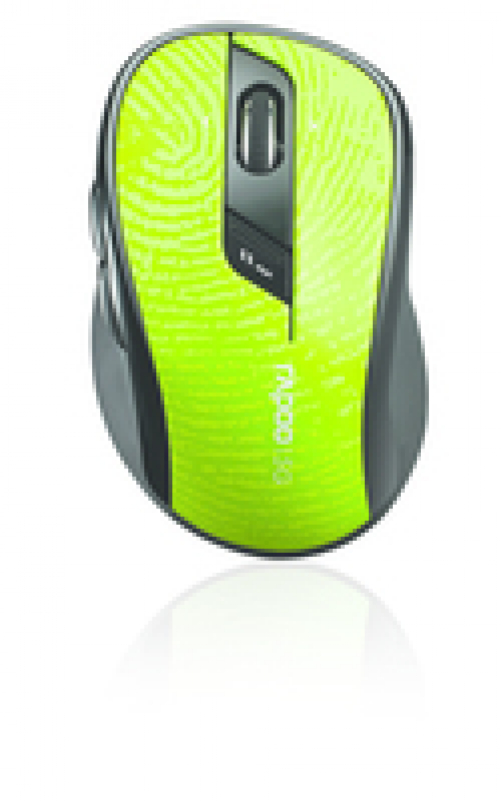 rapoo 7100P Optische 1.000 DPI 5GHz Wireless Ergonomische 6-Tasten Maus grün