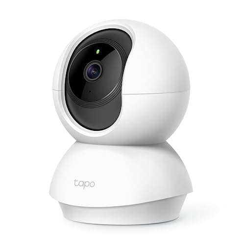 TP-Link Tapo TC70(IT) Schwenk-/Neige Indoor Sicherheitskamera, WLAN, 1080p, Nachtsicht, Datenschutzmodus, MicroSD, v5.0, EU