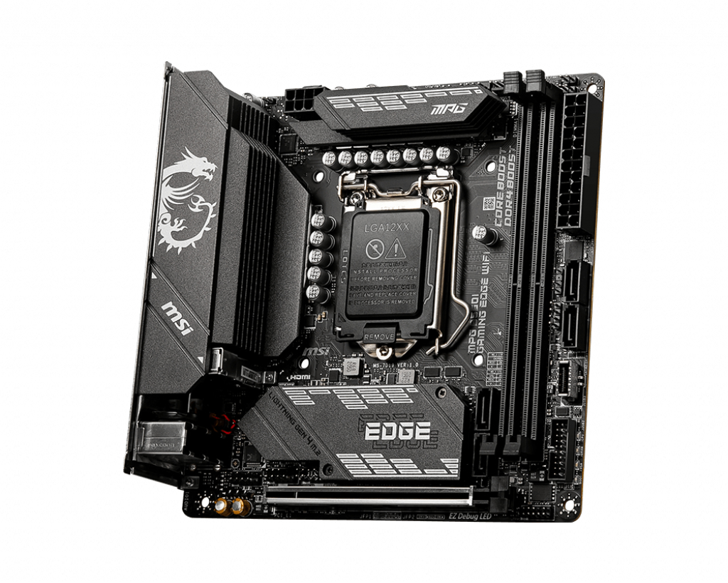 MSI MPG B560I Gaming Edge WIFI Motherboard Intel B560 LGA 1200 mini ATX