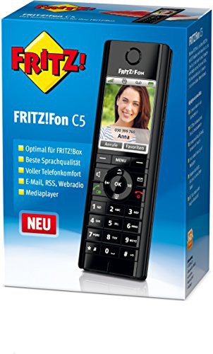 Avm FRITZ!Fon C5 DECT-Komforttelefon für FRITZ!Box HD-Telefonie ***OHNE AKKU***
