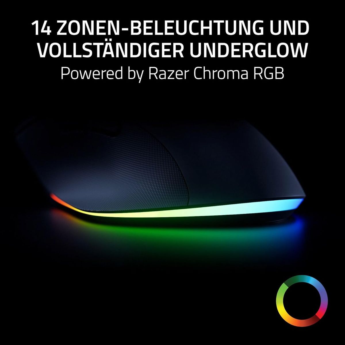 Razer Pro Click V2 Maus Gaming rechts RF Wireless + Bluetooth + USB Type-C Optisch 30000 DPI