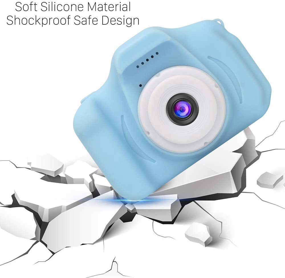 GlobalCrown Kinder Kamera,Mini wiederaufladbare Kinder Digitalkamera Stoßfeste Video Camcorder Geschenke für 3-8 Jahre Jungen Mädchen,8MP HD Video 2 Zoll Bildschirm für Kinder (32 GB Karte enthalten) Blau GlobalCrown Kinder Kamera,Mini wiederaufladbare Kinder Digitalkamera Stoßfeste Video Camcorder Geschenke für 3-8 Jahre Jungen Mädchen,8MP HD Video 2 Zoll Bildschirm für Kinder (32 GB Karte enthalten) Blau