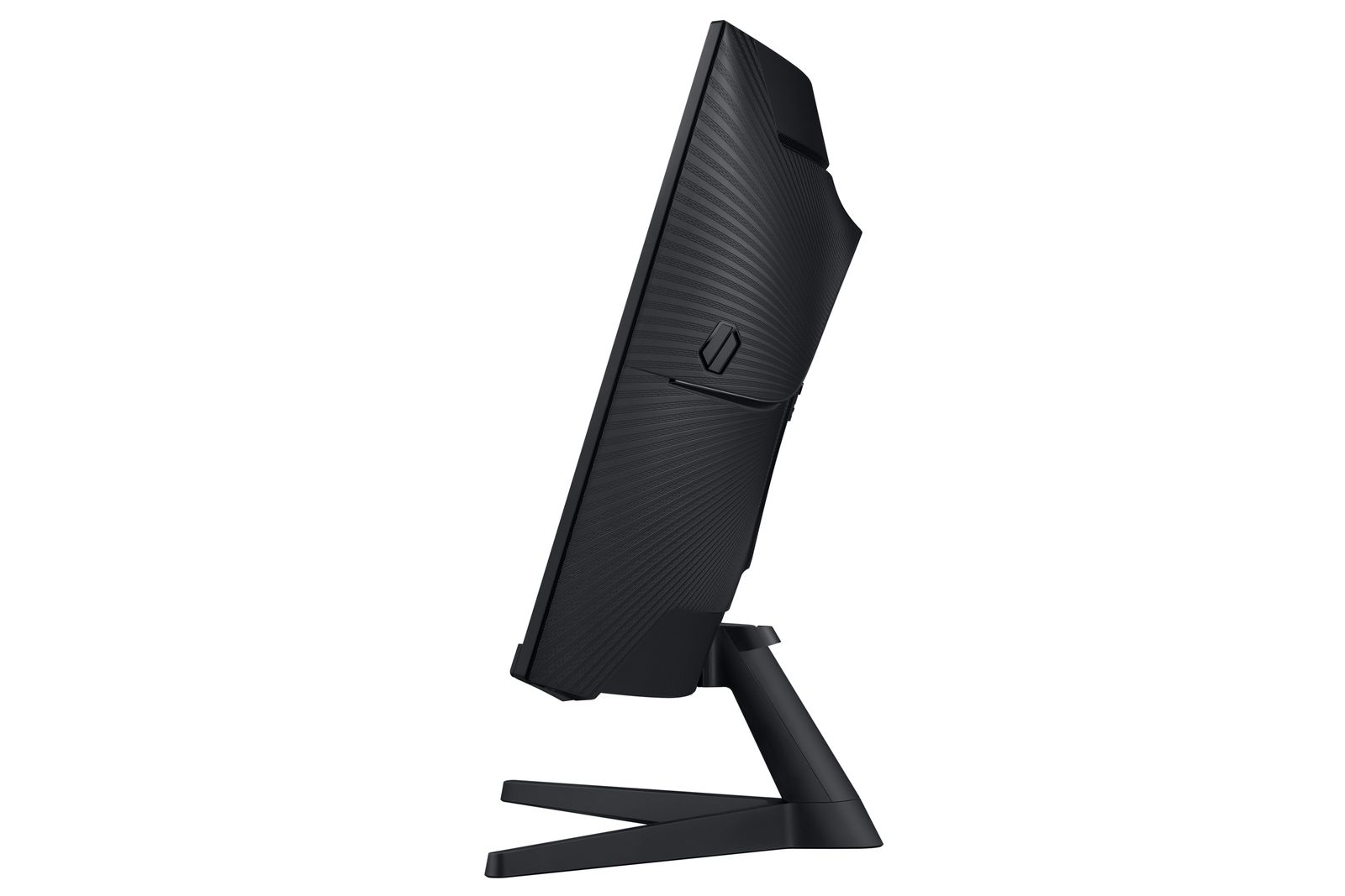 Samsung Odyssey G55C Curved Gaming Monitor, 32 Zoll, Bildschirm mit VA-Panel, 2.560 x 1.440 Pixel, 1.000R Radius, HDR10, AMD FreeSync, Bildwiederholrate 165 Hz, Reaktionszeit 1 ms (MPRT)