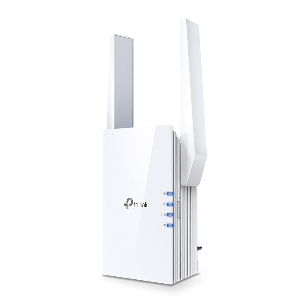 TP-Link RE505X V2.0 AX1500 Dualband-WLAN-Repeater, Wi‑Fi 6 (802.11ax), OneMesh, Gigabit LAN, Weiß, EU