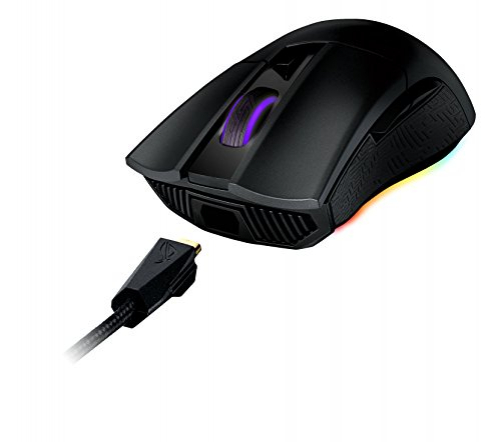 ASUS ROG Gladius II Origin Ergonomische Optische 12.000 DPI Gaming Maus schwarz
