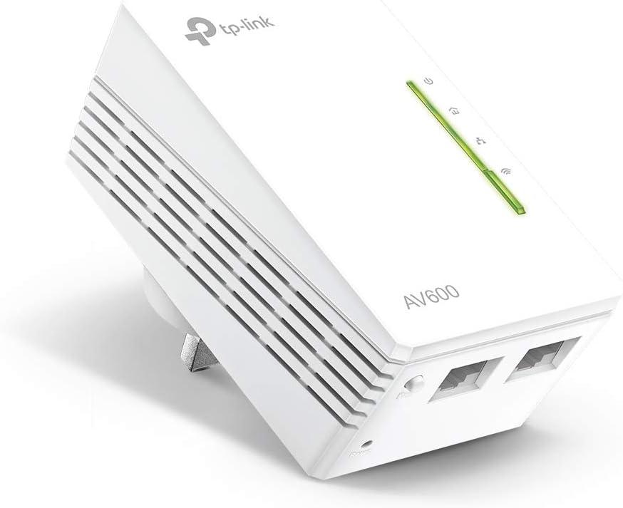 Tp-Link 300Mbps Av600 Wifi Powerline Extender, Tl-Wpa4220 (Powerline Extender)