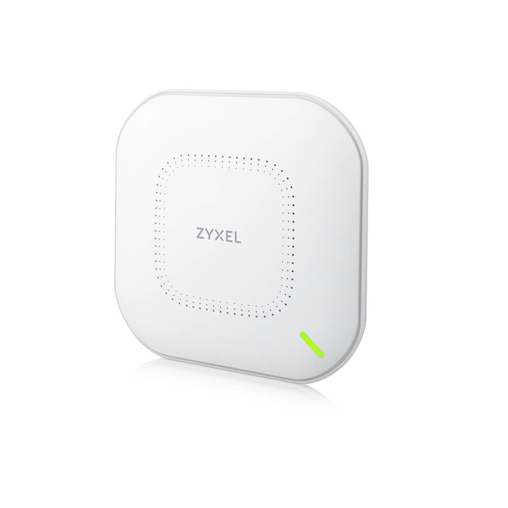 Zyxel True WiFi 6 AX3000 WiFi AP (802.11ax Dual Band), 3.0 Gbps with Quad-Core CPU and Dual 4x4 MU-MIMO Antenna, Manageable via Nebula App/Cloud or Standalone [NWA210AX]