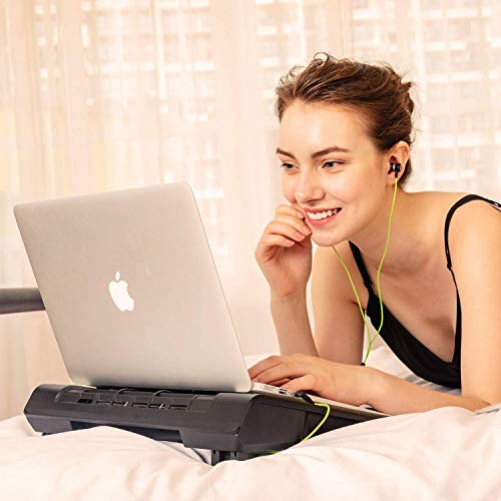 Klim Airflow + Laptop Kühler & Ständer für 10"-17" Notebook mit 2.500 U/min