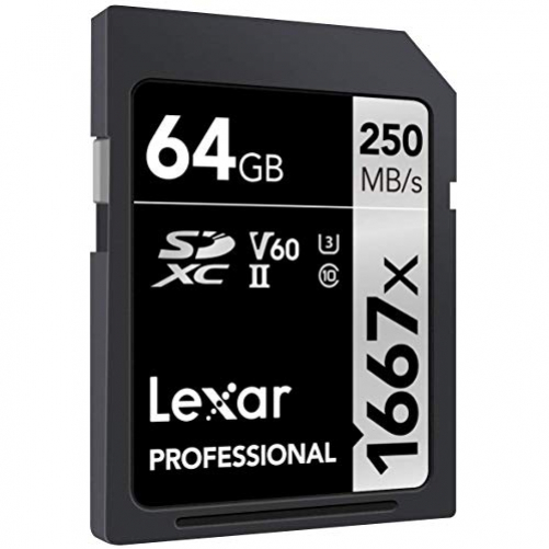 Lexar Professional 1667x 64GB SDXC UHS-II Karte