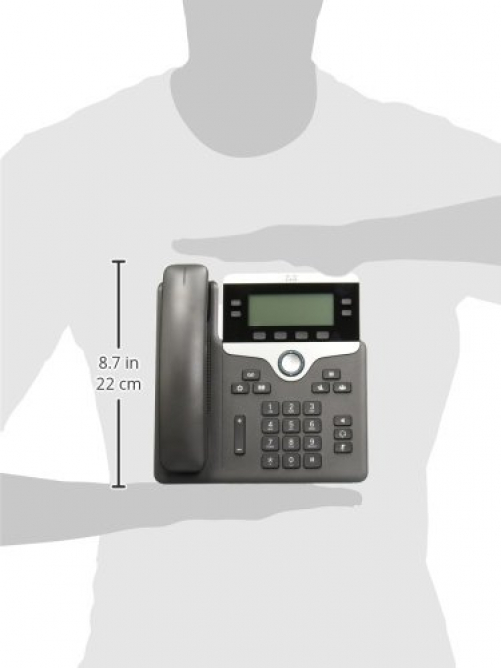 Cisco 7841 IP-Telefon Kabelgebundenes Mobilteil LCD 4 Zeilen