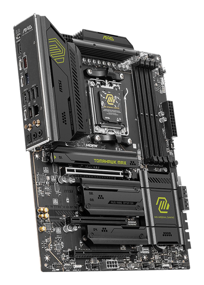 MSI MAG B850 TOMAHAWK MAX WIFI Motherboard AMD B850 Sockel AM5 ATX