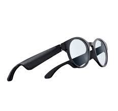 RAZER Anzu Smart Glasses - Audio Glasses with Blue Light or Sun Protection Filter (Integrated Microphone + Speaker, 5 Hours Battery, Splash-Proof) Black