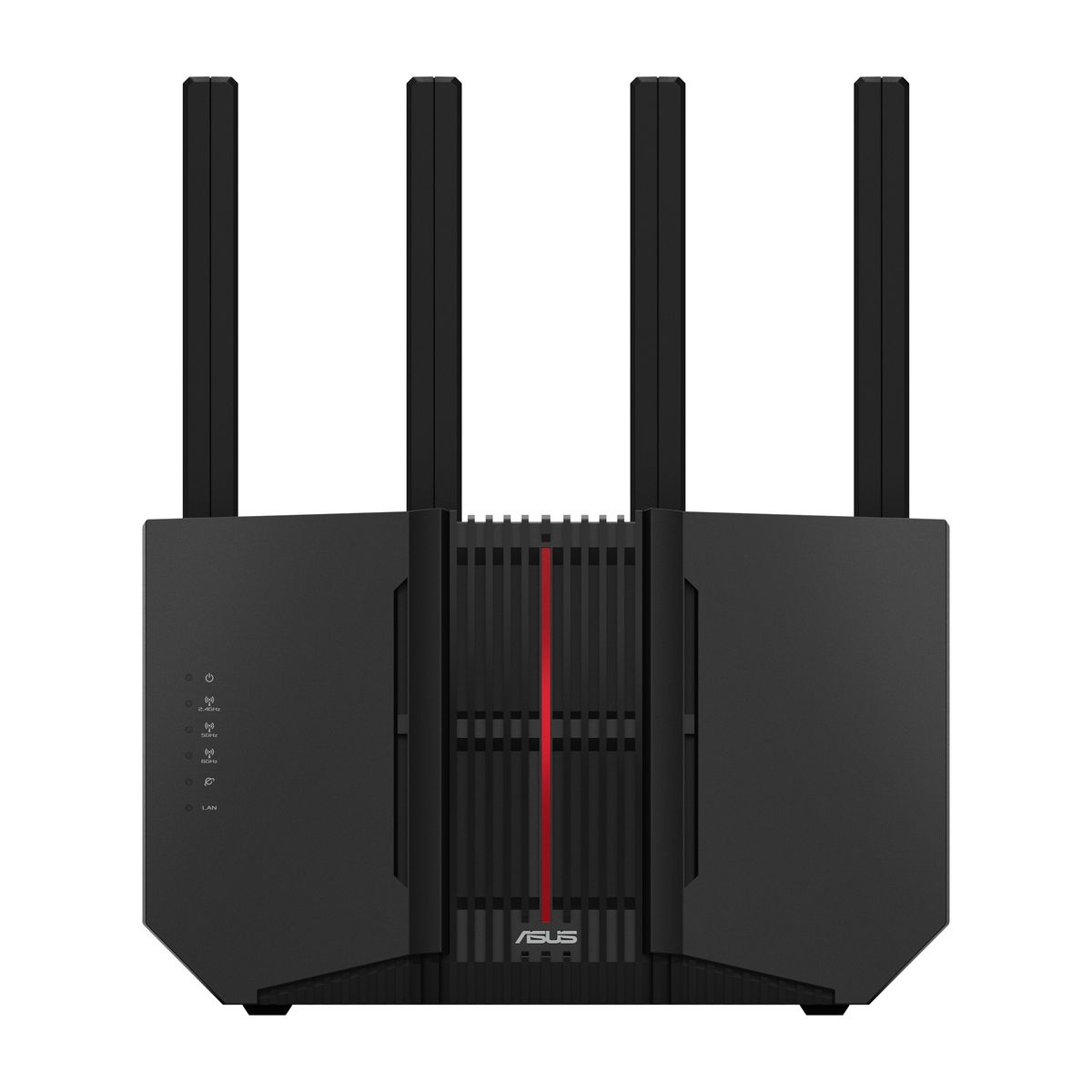 ASUS RT-BE92U WLAN-Router Tri-Band Wi-Fi 7 (2,4/5/6 GHz), 10 Gigabit Ethernet, 10G WAN/LAN, 4x 2.5G LAN, USB 3.2 Gen1, AiMesh, Schwarz