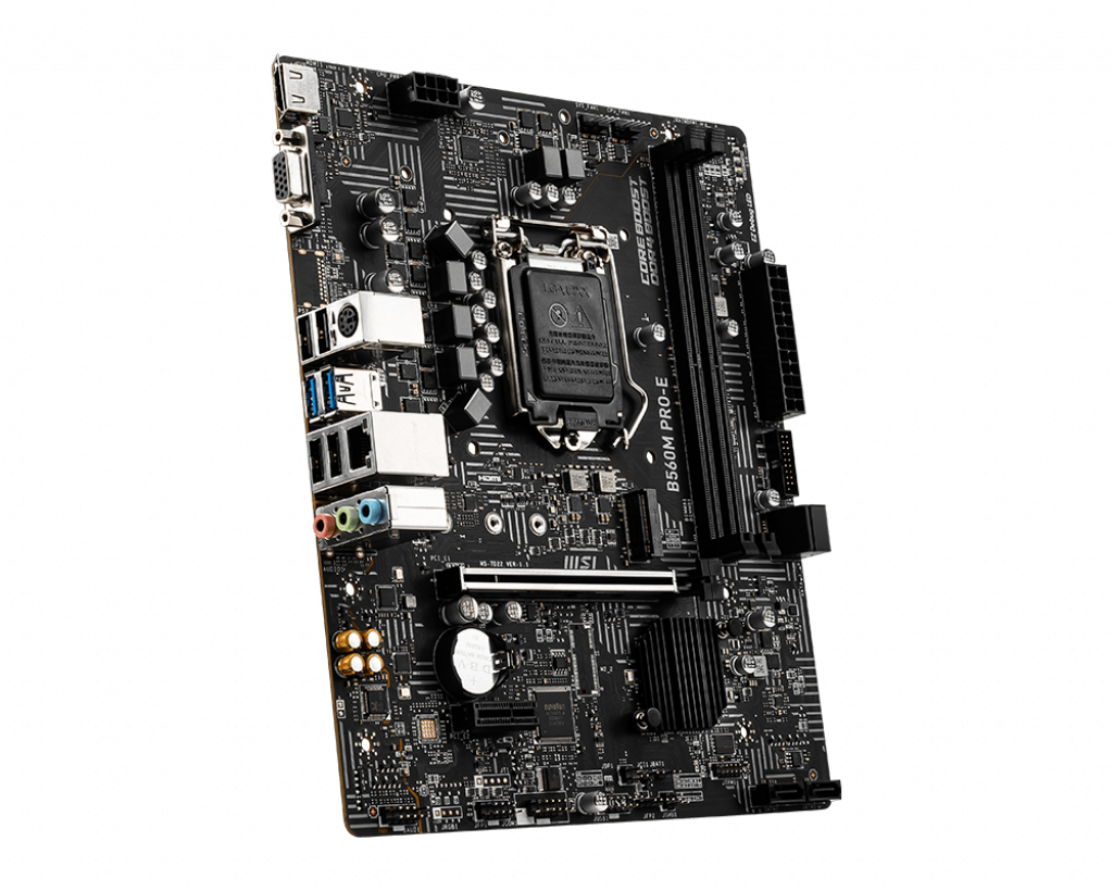 MSI B560M PRO-E Motherboard Intel B560 LGA 1200 micro ATX
