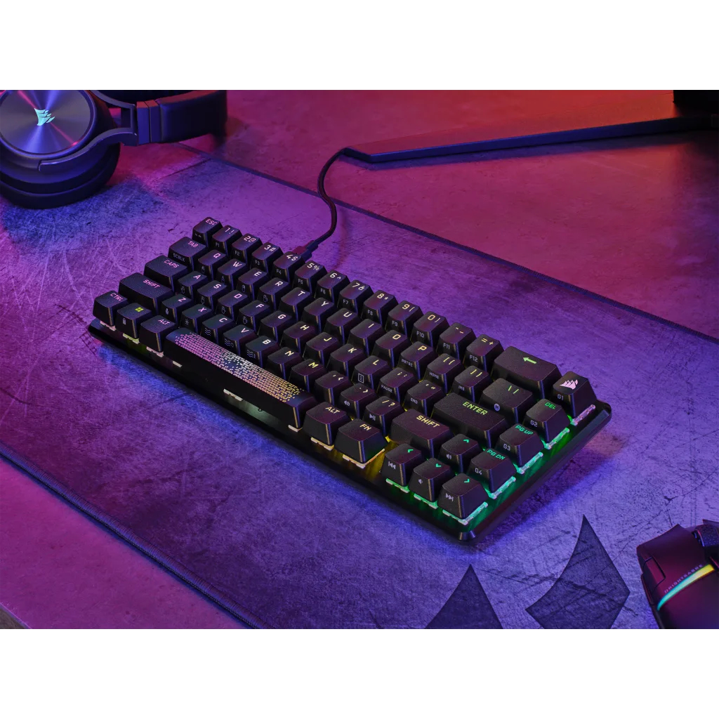 Corsair CH-91A401A-ES Tastatur Gaming USB Schwarz - (ESP Layout - QWERTY)