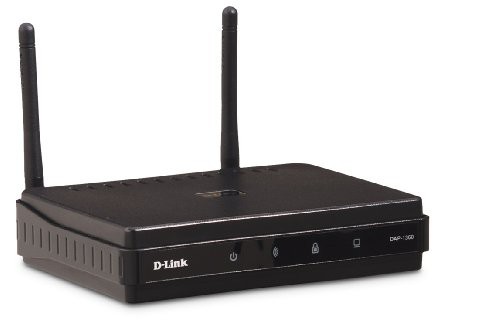 D-link DAP-1360/E Wireless N Open Source Repeater 300 Mbit/s