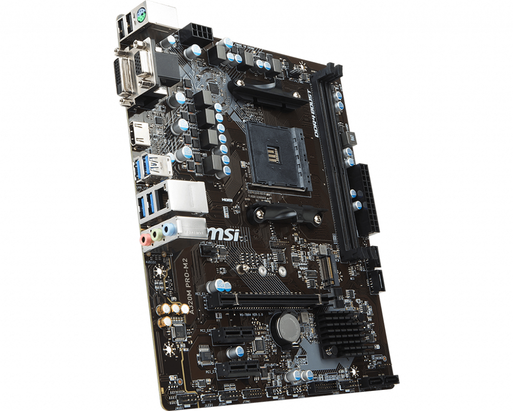 MSI A320M-A PRO-M2 AMD AM4Mainboard Sockel