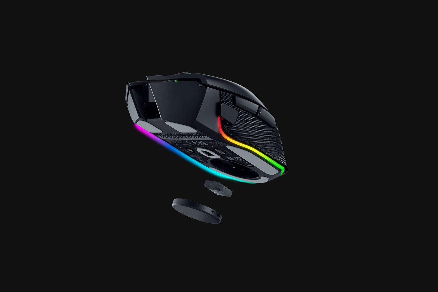 Razer Basilisk V3 Pro Gaming Mouse Dual Wireless + USB 30.000 DPI RGB Black