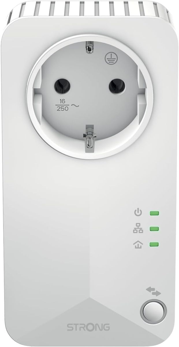 Strong Powerline WiFi 600 Triple Pack V2 600 Mbit/s Ethernet/LAN WLAN Weiß 3 Stück(e)