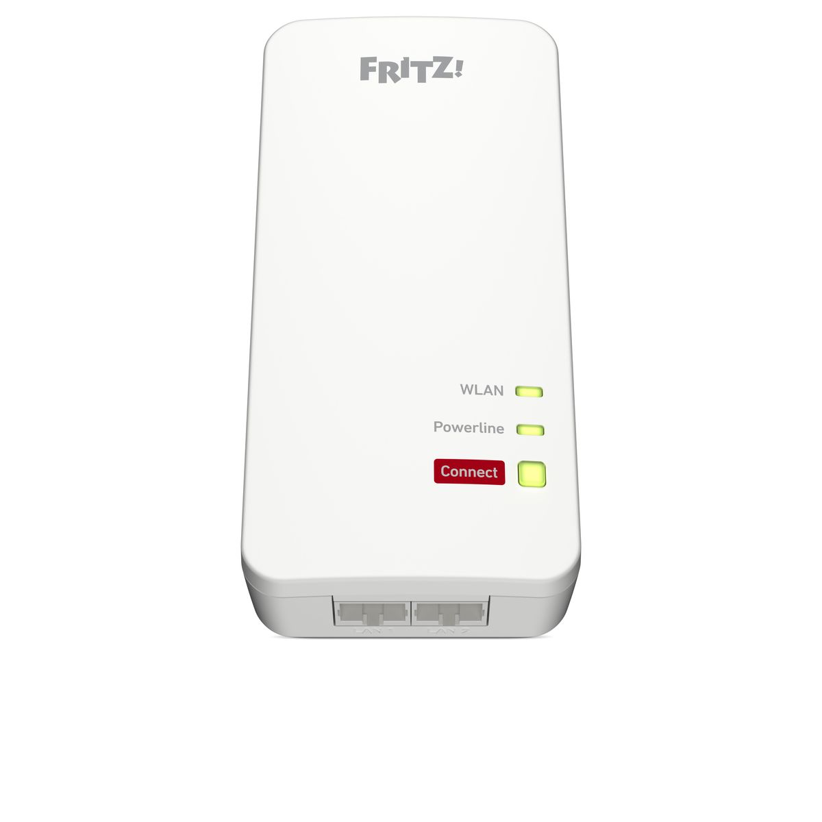 FRITZ! Powerline 1240 AX Powerline WLAN-Set, 1200 Mbit/s, Gigabit Ethernet, Wi‑Fi 6 (802.11ax), Weiß, 2er-Set