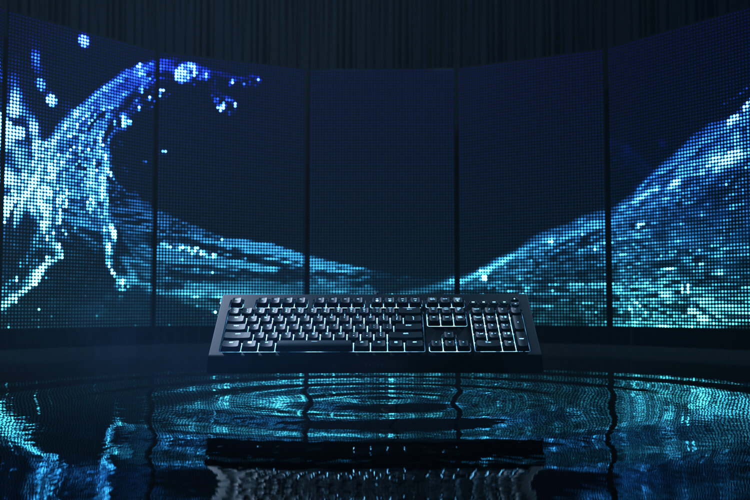 Razer Cynosa V2 Membran-Gaming-Tastatur (Tastatur mit Soft-Tasten, Multimedia-Tasten, Kabelmanagement, programmierbar, RGB-Beleuchtung) Schwarz - (ITA Layout - QWERTY)