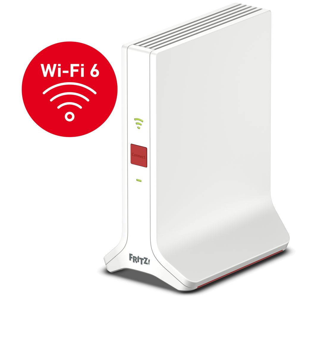AVM FRITZ!Repeater 3000 AX Wi-Fi 6 Repeater drei Funkeinheiten bis zu 4.200 MBit/s: 2x 5 GHz-Band bis zu 3.600 MBit/s 2,4 GHz-Band bis zu 600 MBit/s deutschsprachige