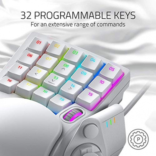 Razer Tartarus Pro Gaming Keypad Optical Switches Chroma RGB for PC Mercury