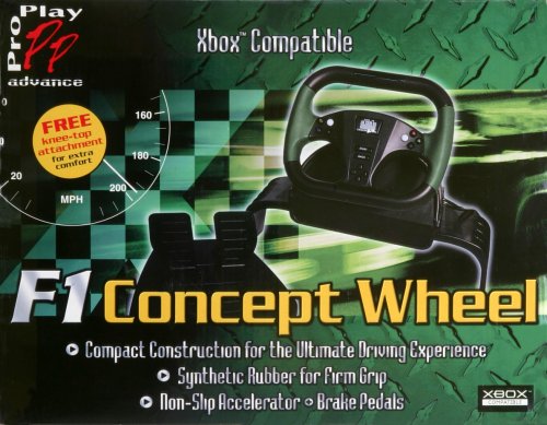 Microsoft Xbox Steering Wheel F1 Concept