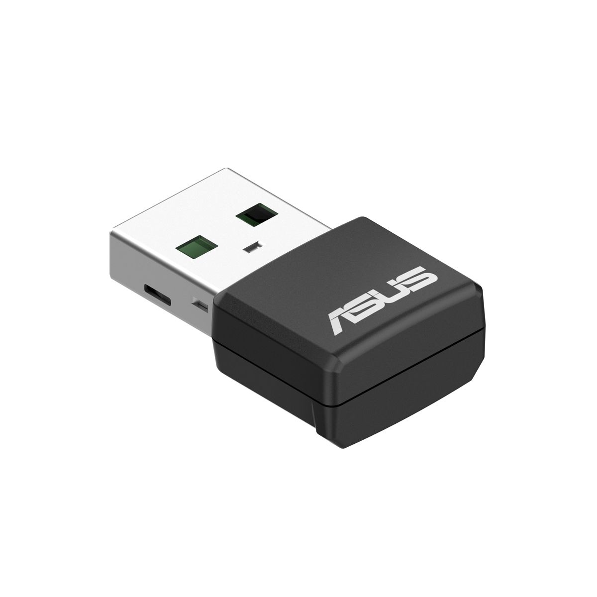 ASUS USB-AX55 Nano AX1800 Dual Band WiFi 6 USB Adapter (bis zu 1800 Mbit/s, OFDMA, MU-MIMO, BSS Coloring, 4K UHD-Streaming)