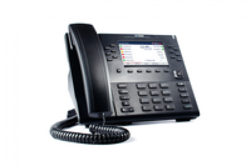 Mitel 80C00003AAA-A IP-Telefon Schwarz Kabelgebundenes Mobilteil LCD 24 Zeilen