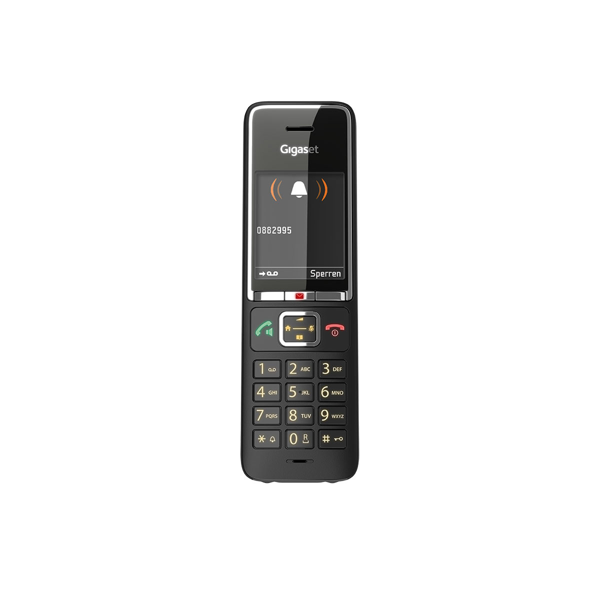 Gigaset COMFORT 550A Analoges Telefon Anrufer-Identifikation Schwarz