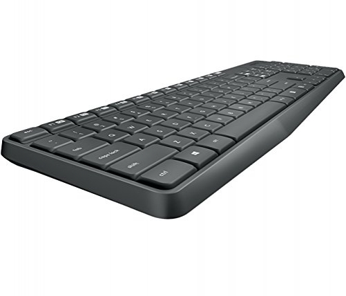 logitech MK235 Tastatur RF Wireless Schwarz - (HUN Layout - QWERTZ)