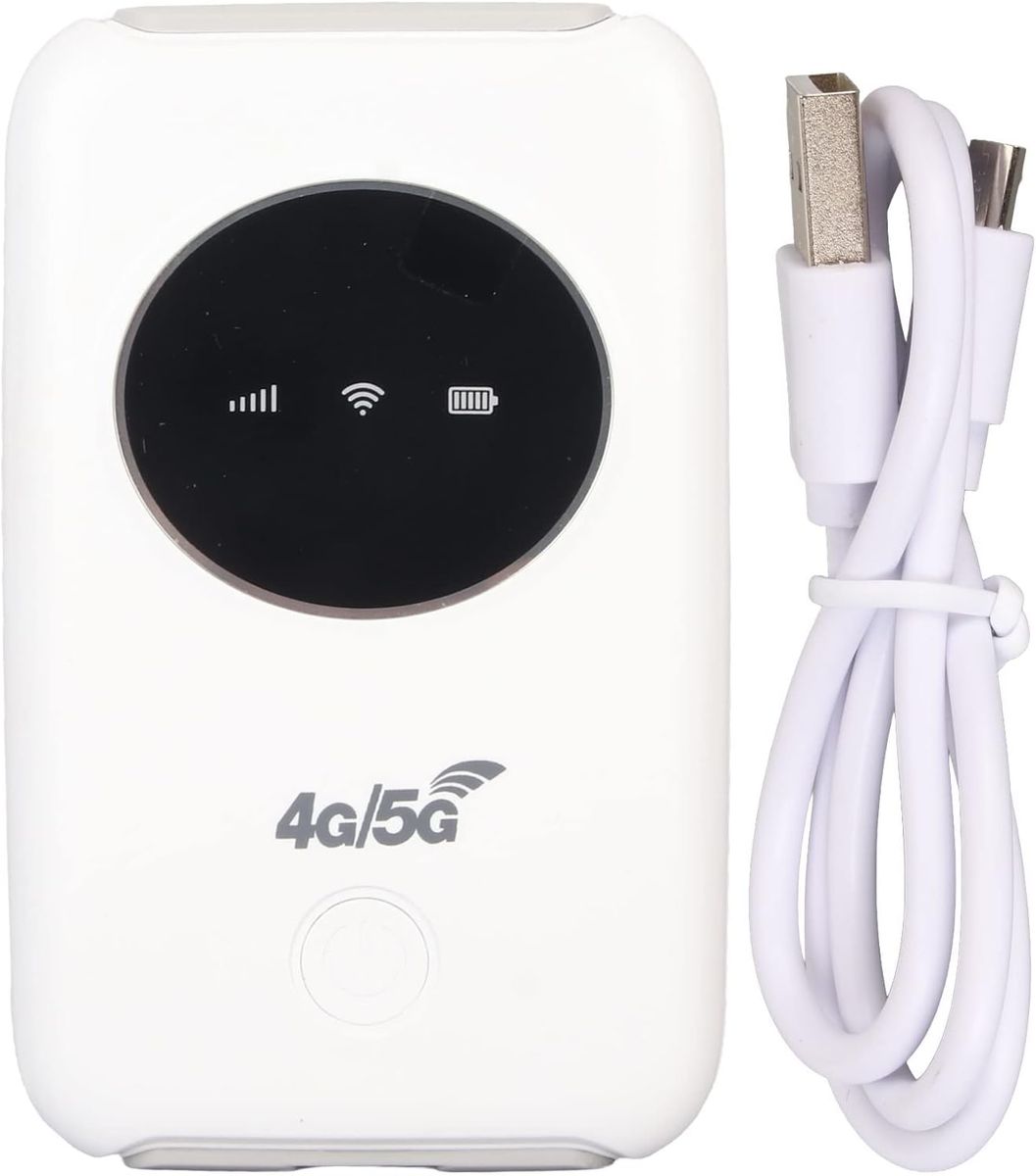 Yunseity 4G LTE USB-WLAN-Modem, 4G 300 Mbit/s Entsperrter WLAN-Modem-Router für Bis zu 10 Geräte, Mobiler WLAN-Router mit SIM-Karte für Party, Reisen, Geschäftsreise, Arbeit Usw