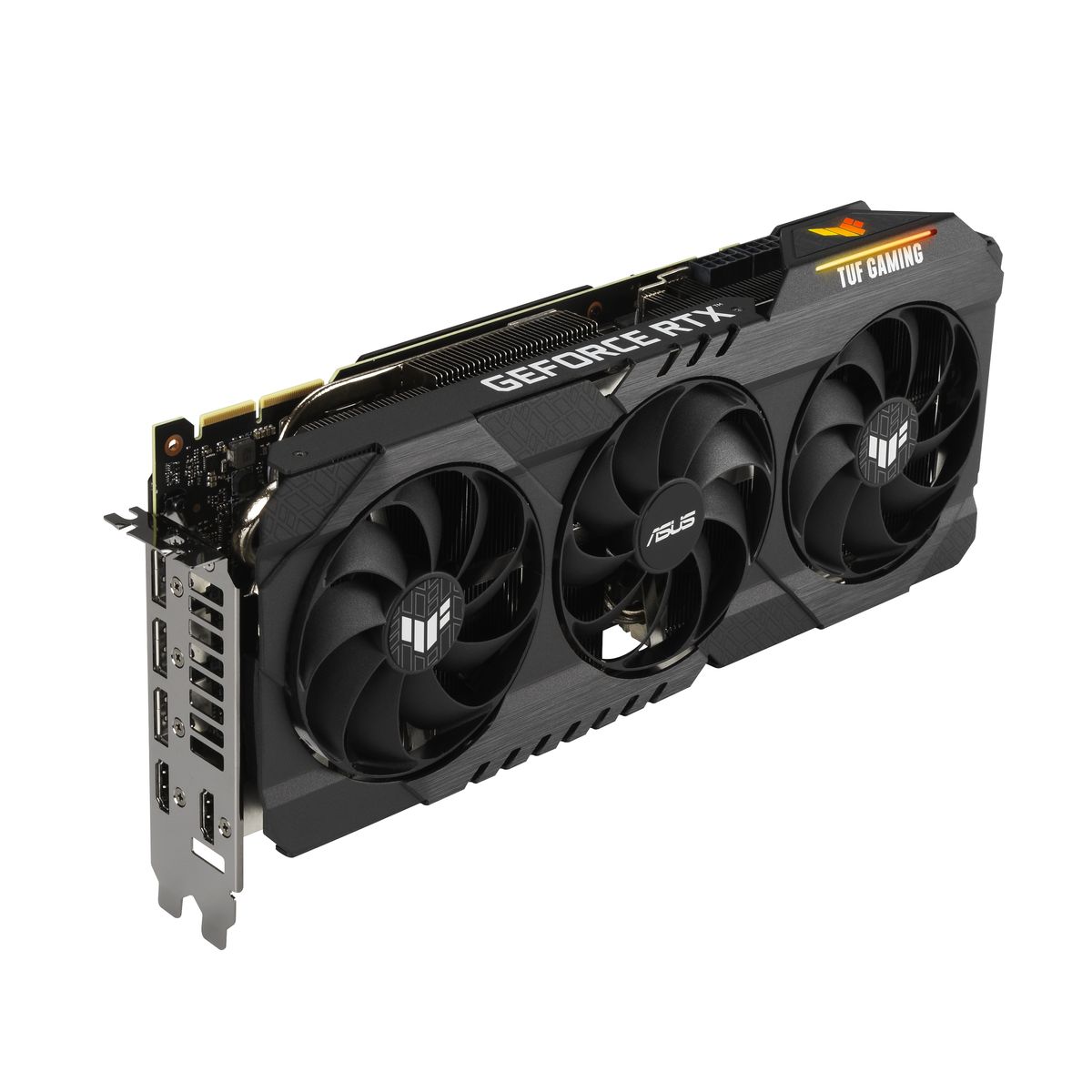 ASUS TUF Gaming TUF-RTX3090-O24G-GAMING Grafikkarte NVIDIA GeForce RTX 3090 24 GB GDDR6X PCIe 4.0 HDMI 2.1 3x DisplayPort 1.4a 2x 8-pin