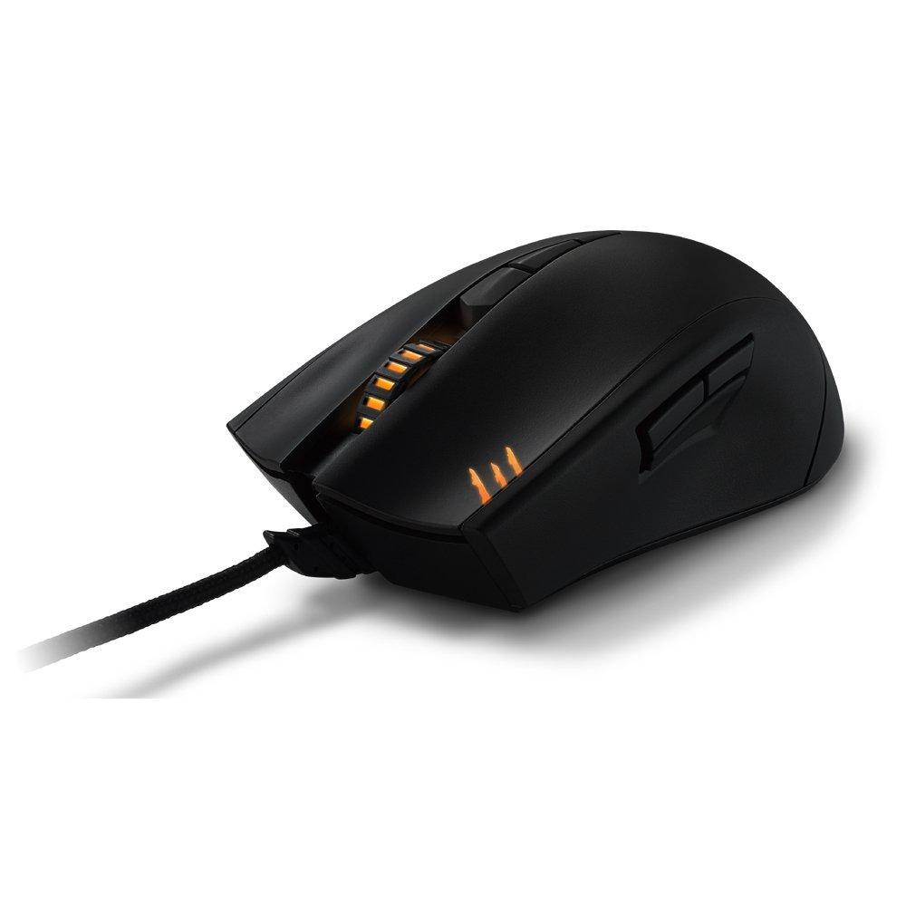 ASUS Strix Claw Dark Edition Optische 5.000 DPI 1000Hz Ergonomische Gaming Maus