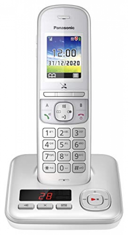 Panasonic KX-TGH720 DECT-Telefon Perleffekt Anrufer-Identifikation