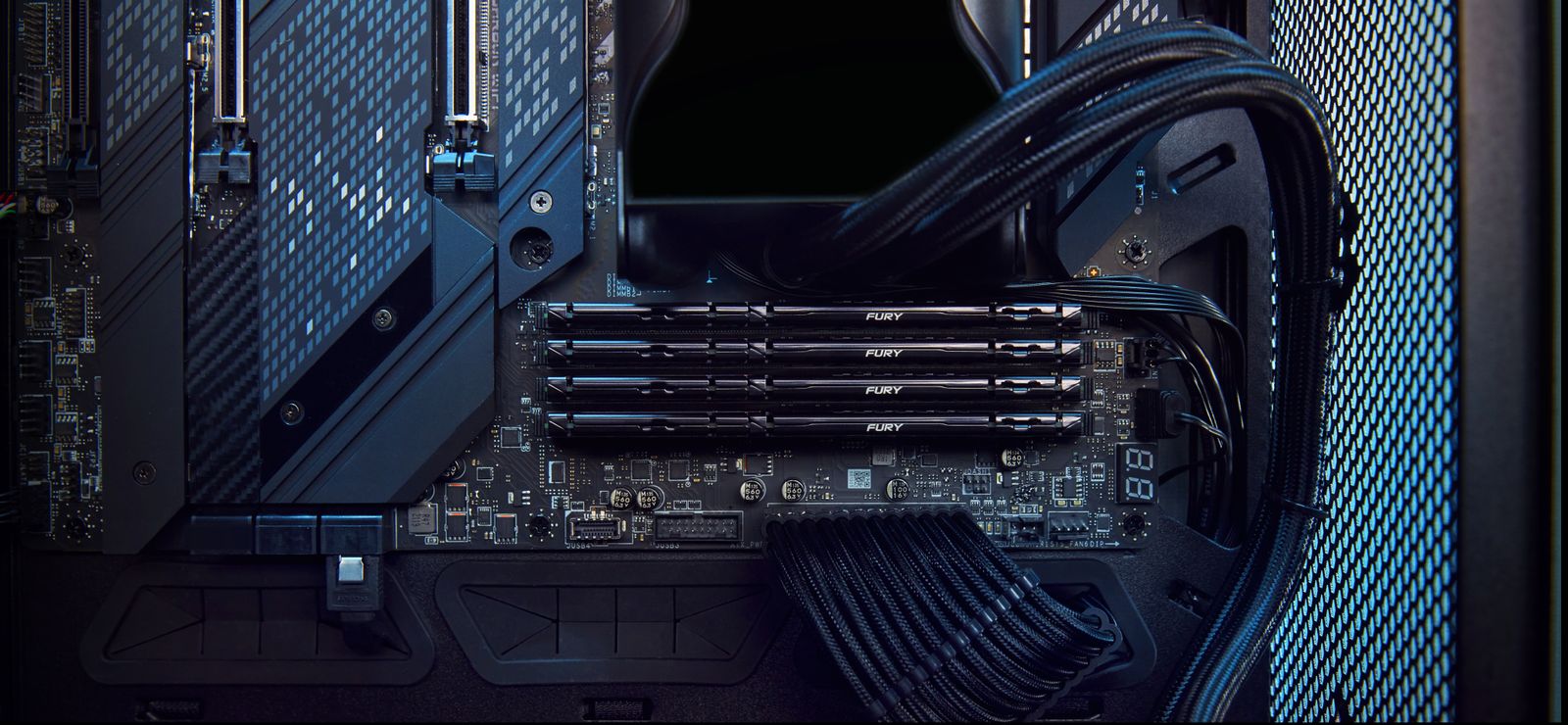 Kingston FURY Beast KF556C40BBK2-32 32GB (2x16GB) DDR5 5600 MT/s CL40 DIMM, Intel XMP 3.0, Schwarz