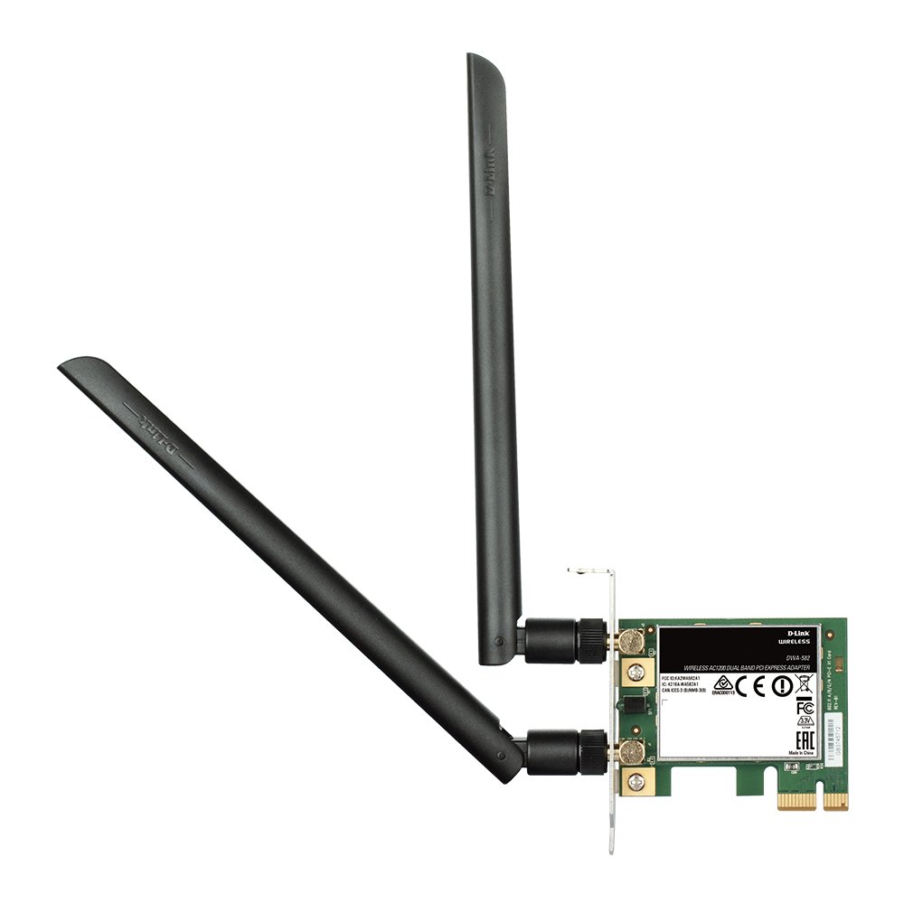 D-link Wireless AC1200 Dual Band PCI Express Adapter