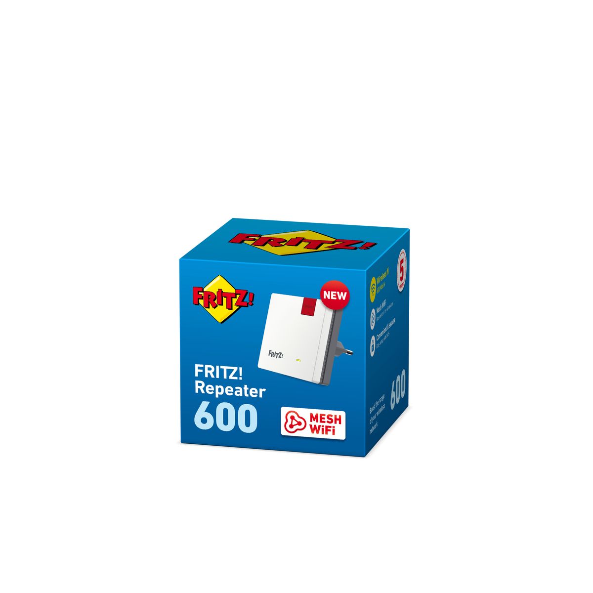 AVM FRITZ!Repeater 600 International Netzwerk-Repeater 600 Mbit/s