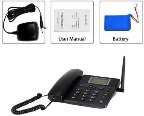 BW Kabelloses Quadband GSM Classic Tischtelefon speziell für ältere Menschen