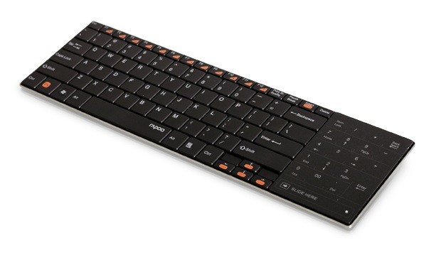 RAPOO E9080 Kabellose Tastatur mit Ziffernblock-Touchpad (DEU Layout - QWERTZ)