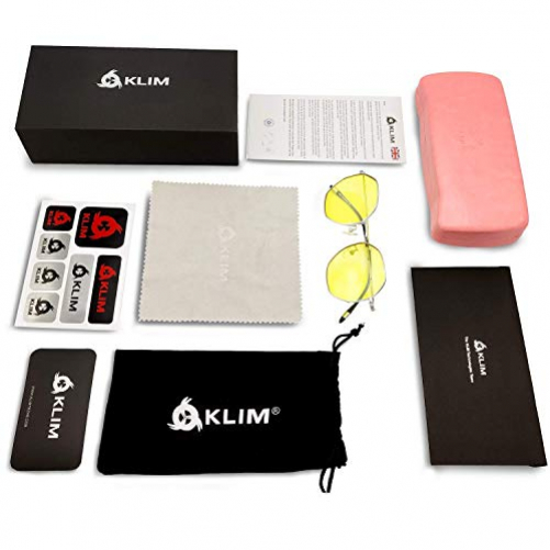 KLIM Juliette Blaulichtfilter Brille für Frauen filtert 92% des Blaulichts