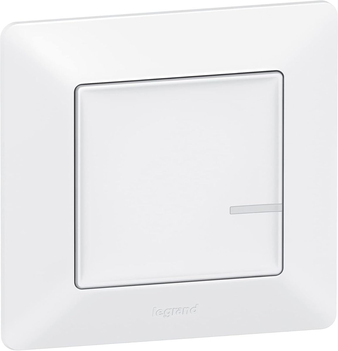 Legrand 752184 Valena Life with Netatmo Funk-Lichtschalter, Dimmer-Option, Smart Home Schalter, 5–300 W, Ultraweiß