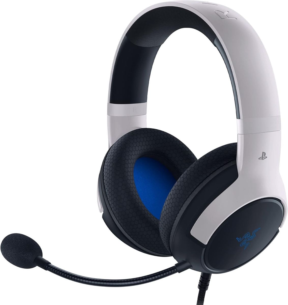 Razer Kaira X PlayStation Licensed Gaming Headset Stereo 3.5mm for PS PC Mobile White