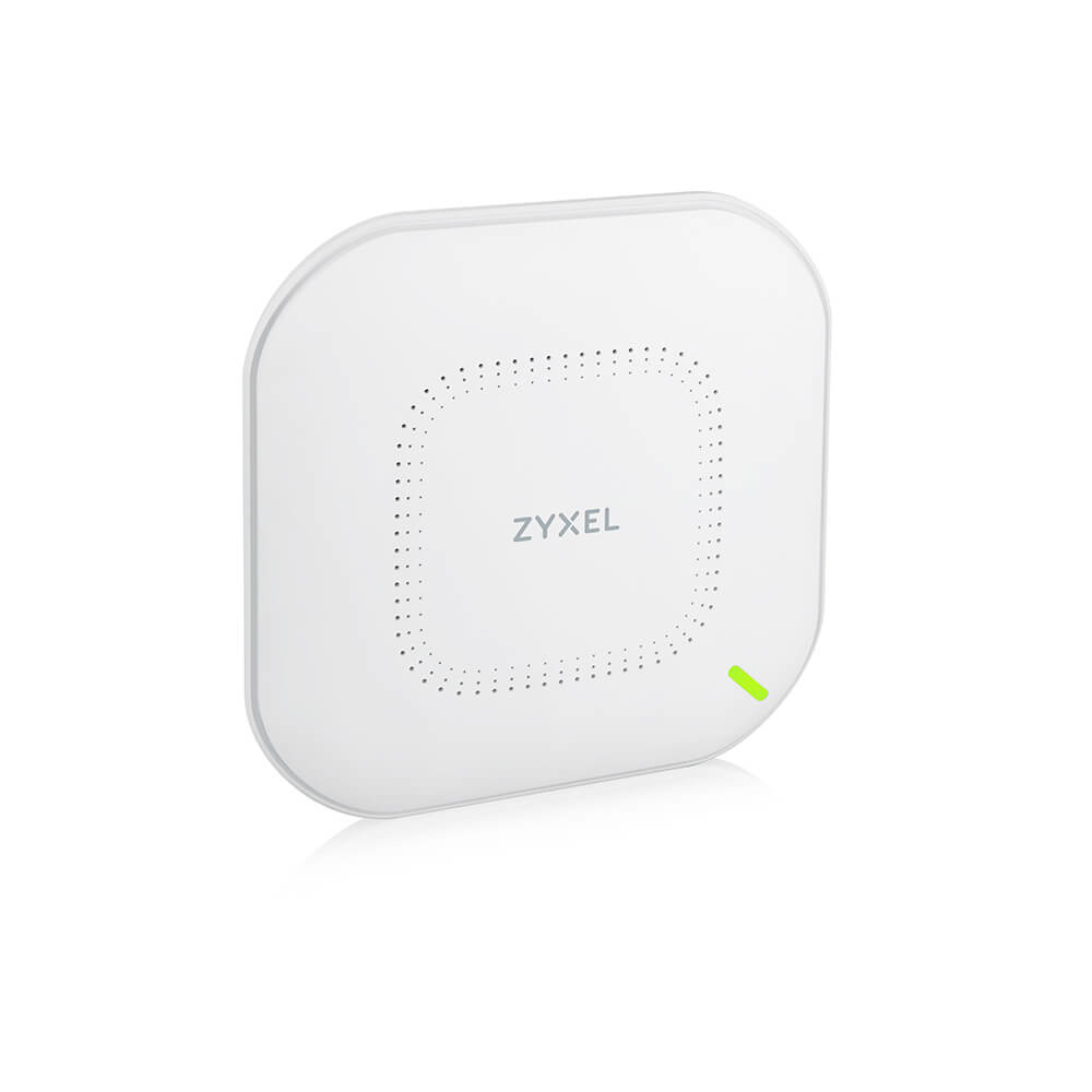 Zyxel True WiFi 6 AX3000 WiFi AP (802.11ax Dual Band), 3.0 Gbps with Quad-Core CPU and Dual 4x4 MU-MIMO Antenna, Manageable via Nebula App/Cloud or Standalone [NWA210AX]