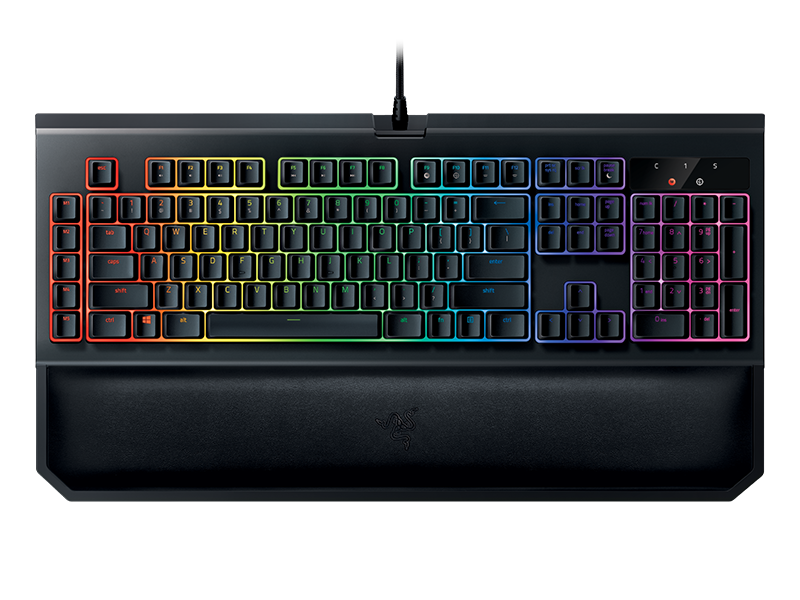 Razer BlackWidow Chroma V2 Gaming Keyboard Green Switches RGB FR-Layout