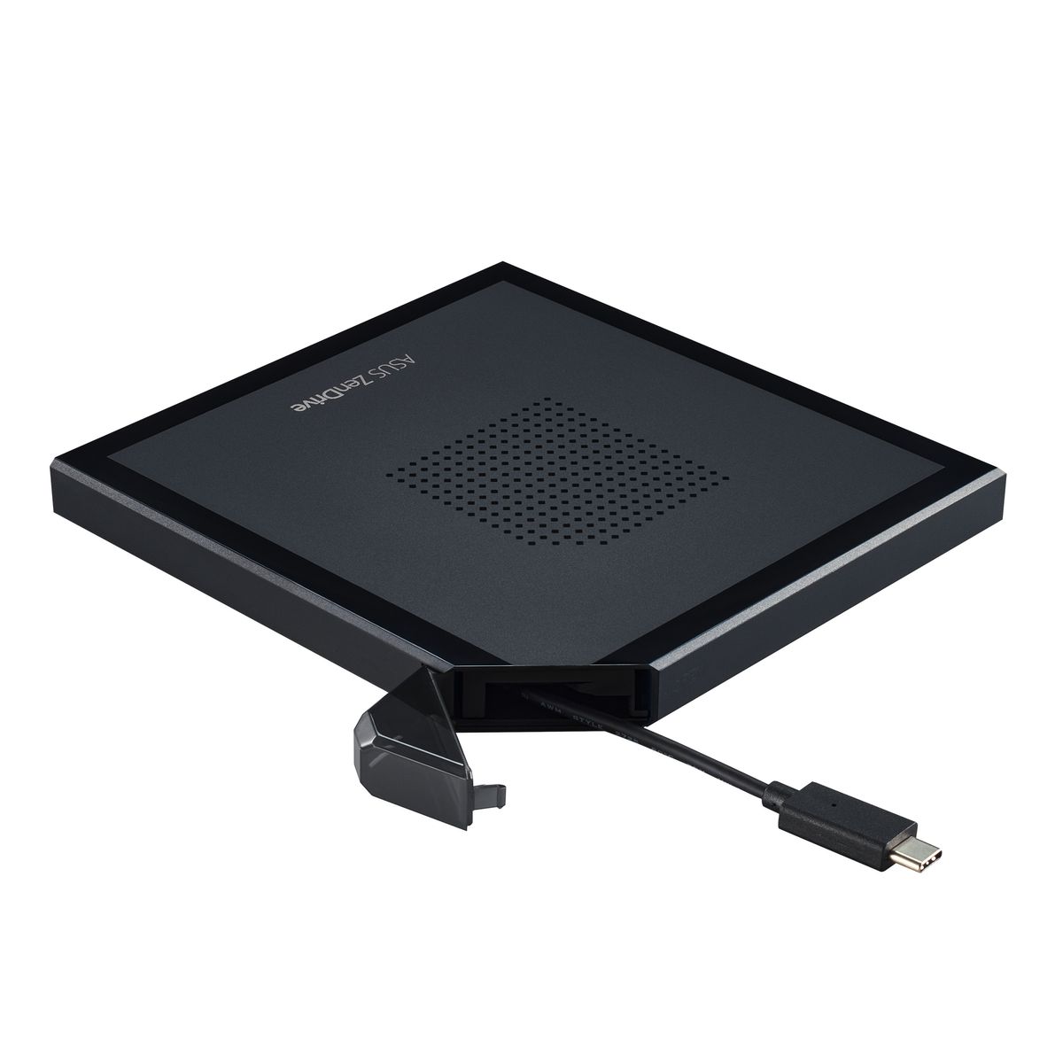 ASUS ZenDrive V1M externes USB-C DVD±RW Laufwerk & Brenner, M-DISC Unterstützung, CD/DVD, Schwarz