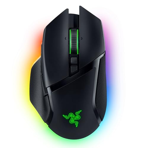 Razer Basilisk V3 Pro Ergonomische kabellose Gaming-Maus, 30.000 DPI, RGB, Schwarz
